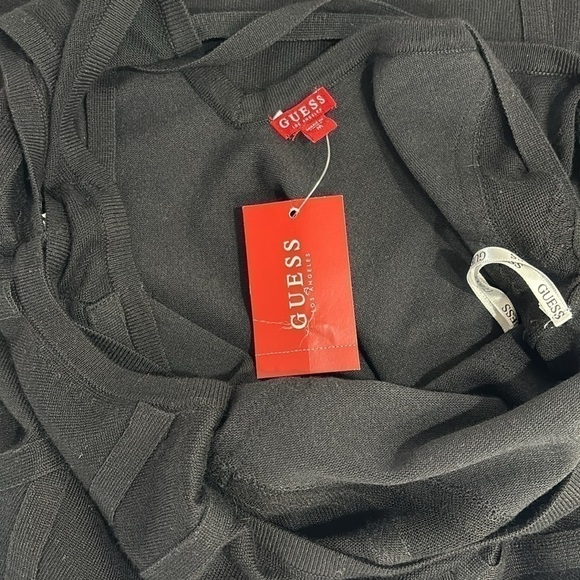 Guess All Season Sleeveless Black Knit Dress NEW WITH TAGS - Picture 6 of 11